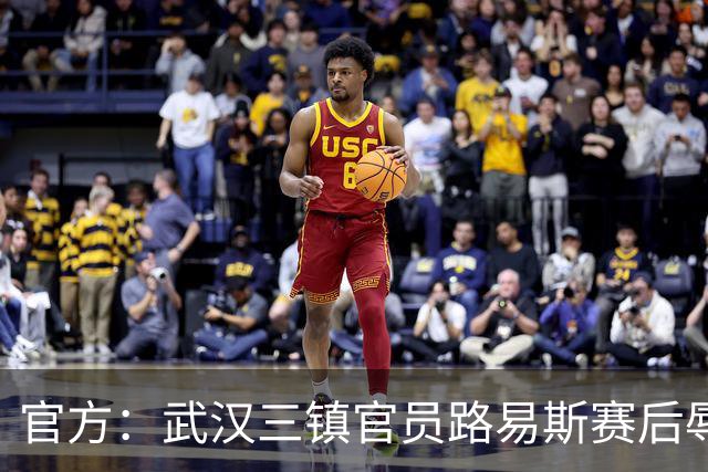 官方：武汉三镇官员路易斯赛后辱骂裁判员，被禁赛5场并罚款5万元